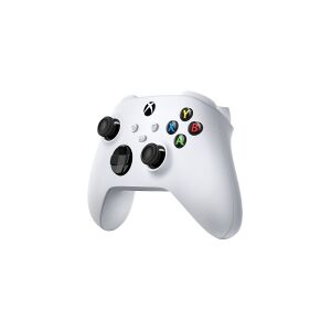 Microsoft Xbox Wireless Controller - Gamepad - trådløs - Bluetooth - hvid - for PC, Microsoft Xbox One, Microsoft Xbox One S, Microsoft Xbox One X, Microsoft Xbox Series X