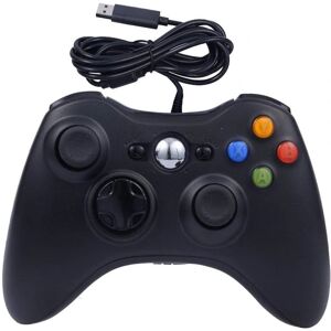 Microsoft Usb kablet controller til Xbox 360 videospil joystick til Xbox 360 gamepad Black