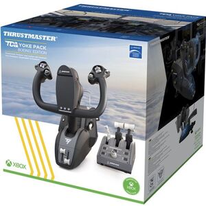 Gouvernail Pendulaire et Commandes des Gaz Thrustmaster TCA Yoke Pack Boeing Edition Xbox et PC - Publicité