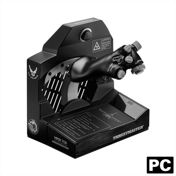 thrustmaster sistema quadrante manetta per pc viper tqs-nero