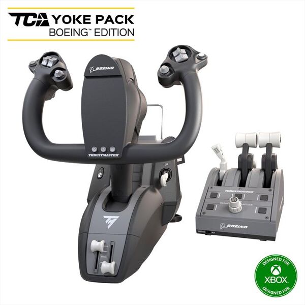 thrustmaster tca yoke pack boeing edition-nero