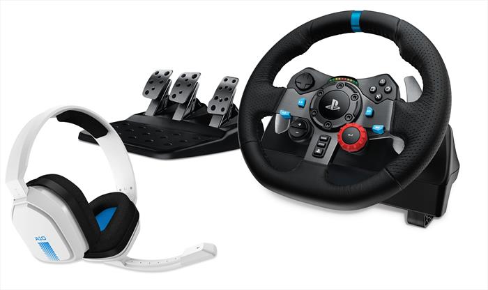 logitech bundle volante g29 + cuffia gaming a10