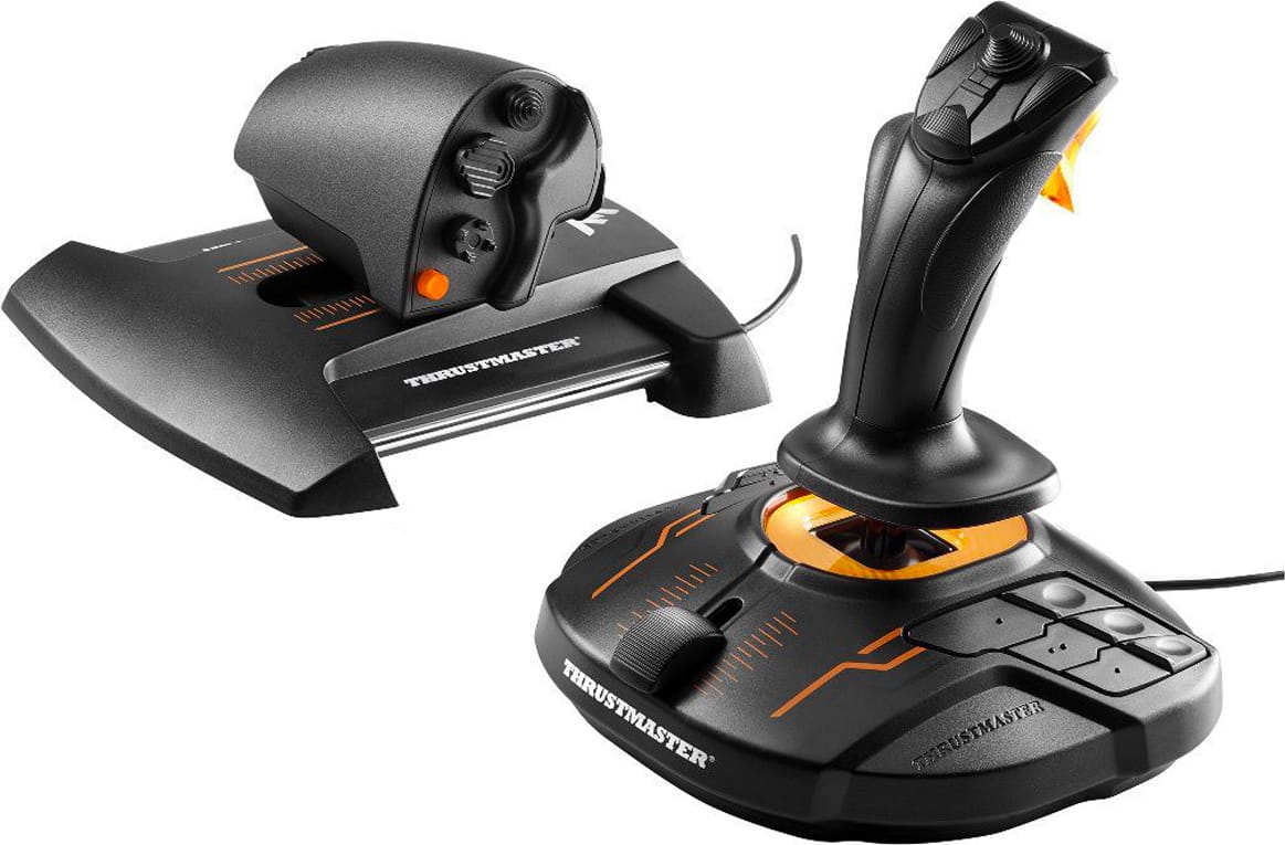 thrustmaster 2960778 joystick gamepad per simulazione di volo usb colore nero - 2960778 t.16000m fcs hotas