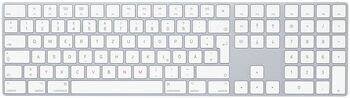 Apple Wie neu: Apple Magic Keyboard mit Nummernblock   silber   DE