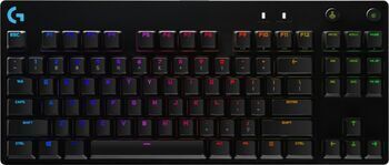 Logitech Wie neu: Logitech G Pro Gaming Keyboard   Kaihua GX-BLUE   schwarz   US