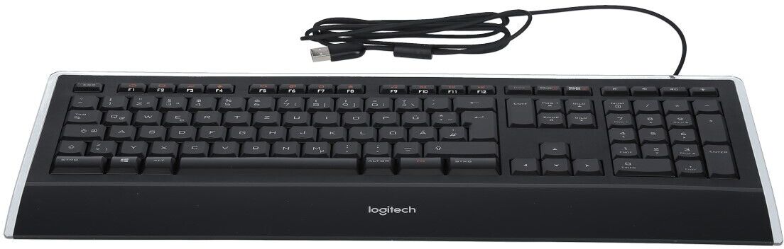 Logitech K740 Tastatur, beleuchtet, kabelgebunden