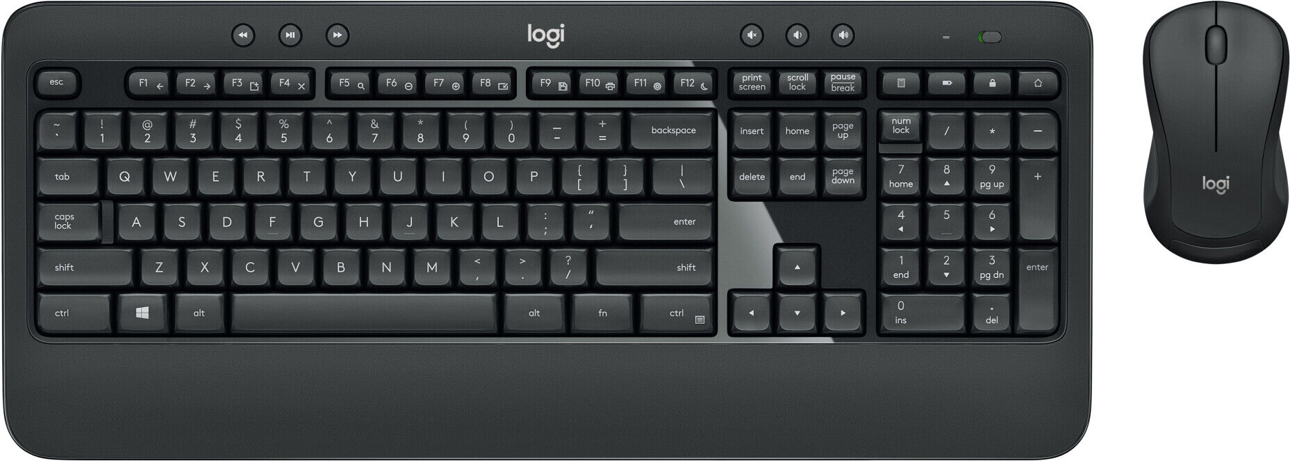 Logitech MK540 Advanced Set, kabellos