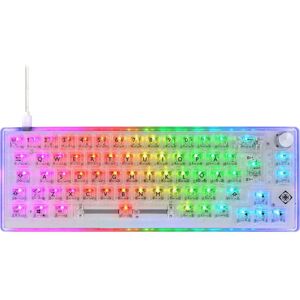 Deltaco Gaming-Tastatur »GAM-160-T-CH Weiss« Transparent Größe