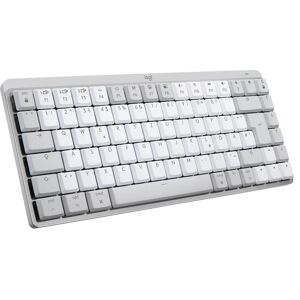 Logitech Wireless-Tastatur »MX Mechanical Mini for Mac pale grey« Grau, weiss Größe