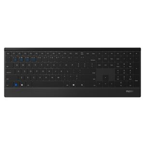 Rapoo Tastatur- und Maus-Set »9500M kabelloses Tastatur-Maus-Set, Bluetooth,... schwarz Größe