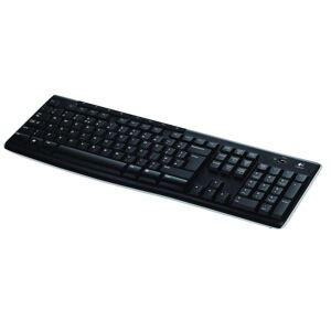 Logitech PC-Tastatur »K270«, (Ziffernblock) schwarz Größe
