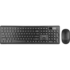 MARVO Tastatur- und Maus-Set »Marvo Wireless/kabellose Tastatur und Maus« schwarz Größe