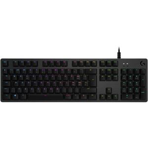 Logitech Gaming-Tastatur »G512 GX Brown Carbon«, (Ziffernblock) schwarz/bunt Größe