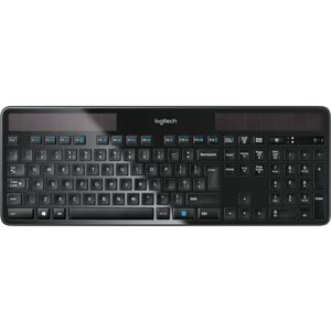 Logitech PC-Tastatur »K750 Solar DE-Layout«, (Ziffernblock) schwarz Größe