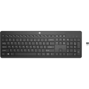 HP Wireless Tastatur (QWERTY) 230 Schwarz