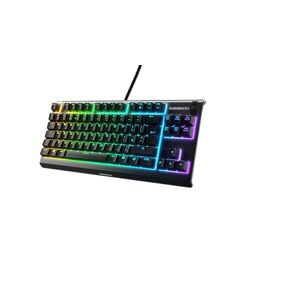SteelSeries Apex 3 TKL RGB Gaming-Tastatur Kompakter Tenkeyless-Formfaktor 8-Zonen-RGB-Beleuchtung Englisch (QWERTY) Layout