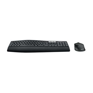 Logitech MK850 Performance Kabelloses Tastatur-Maus-Set, Bluetooth, 2.4 GHz Verbindung via USB-Empfänger, 24 bis 36-Monate Akkuleistung, Handballenauflage, Deutsches QWERTZ-Layout, Schwarz