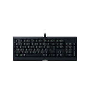 Razer Cynosa Lite Gaming-Tastatur (16,8 Millionen Farboptionen, Vollständig programmierbare Taste, Robustes spritzwassergeschütztesDesign, Unterstützt  Synapse) QWERTY US-Layout   Schwarz