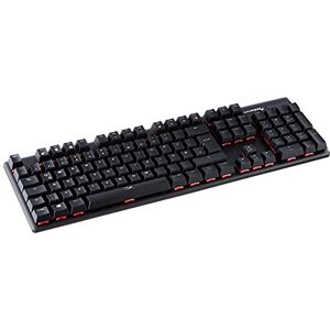 HyperX Alloy Origins – RGB Mechanische Gaming Tastatur,  Red switches (QWERTZ deutsches layout), Schwarz