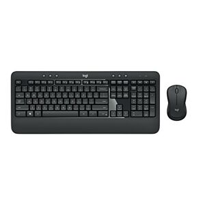 Logitech MK540 Advanced Kabellose Tastatur und Maus Combo für Windows, US QWERTY-Layout Schwarz