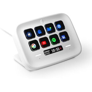 Elgato Stream Deck Neo – 8 anpassbare Tasten, 2 Touch Points, rasante Tasks & Workflows – Steuern Sie Word, Excel, PowerPoint, Teams, Zoom, Spotify etc Kompatibel mit Mac und PC