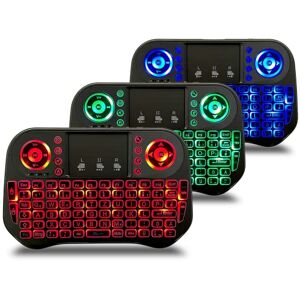 Fantec WK-300 Mini Tastatur Wireless RGB