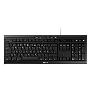 Cherry Stream Tastatur JK-8500 DE-2, flach, leise, SX-Scherenmechanik, schwarz