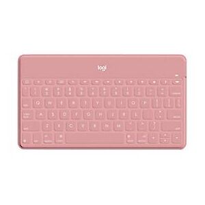 Logitech Keys-To-Go - Tastatur - Bluetooth - AZERTY - Französisch - Blush Pink