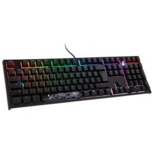 DuckyChannel Ducky ONE 2 Backlit PBT Gaming Tastatur / MX-Red / RGB LED - schwarz - GER.Layout