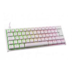 DuckyChannel Ducky ONE 2 Mini Gaming Tastatur / MX-Brown / RGB-LED - Weiss - GER-Layout