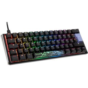 DuckyChannel Ducky One 3 Classic Black/White Mini Gaming Tastatur, RGB LED - MX-Black (GER-Layout)