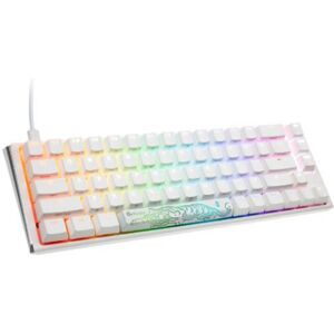 DuckyChannel Ducky One 3 Classic Pure White SF Gaming Tastatur, RGB LED - MX-Speed-Silver (US)