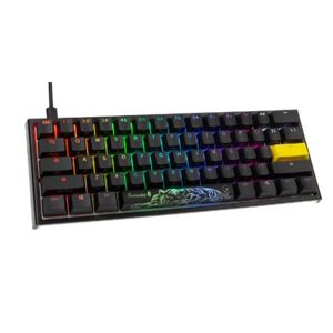 DuckyChannel Ducky ONE 2 Pro Mini Gaming Tastatur, RGB LED - Kailh Red (US)