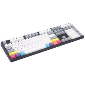 Divers Varmilo VEA108 CMYK Gaming Tastatur, MX-Silent-Red, weisse LED - US Layout