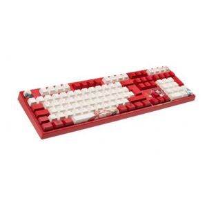 Divers Varmilo VEA109 Koi Gaming Tastatur, MX-Silent-Red, weisse LED - GER-Layout