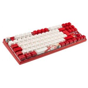 Divers Varmilo VEA88 Koi TKL Gaming Tastatur, MX-Silent-Red, weisse LED - GER-Layout