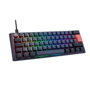 DuckyChannel Ducky One 3 Cosmic Blue Mini Gaming Tastatur, RGB LED - MX-Ergo-Clear - GER-Layout