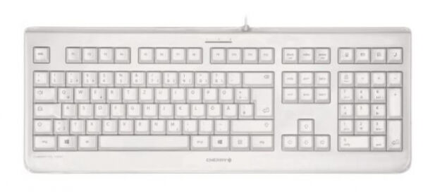 Cherry Tastatur KC 1068 USB - IP 68 Hellgrau - CH-Layout