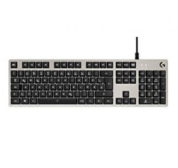 Logitech G413 Gaming Silver Keyboard - GER-Layout