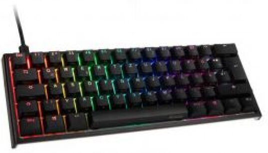 DuckyChannel Ducky ONE 2 Mini Gaming Tastatur / MX-Black / RGB LED - schwarz - GER.Layout