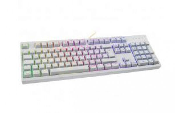 Xtrfy K2 White Gaming Tastatur - Kailh Red Switchers - RGB LED - DE Layout