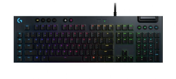 Logitech G815 Lightspeed Gaming Tastatur - Kaihua GL Clicky Switches - GER-Layout