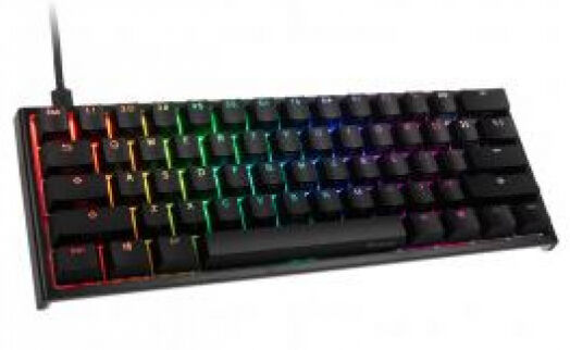 DuckyChannel Ducky ONE 2 Mini Gaming Tastatur, MX-Black, RGB-LED, schwarz (US)