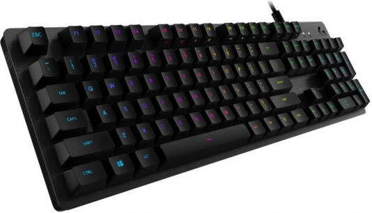 Logitech G512 Carbon LightSync Gaming Tastatur - GX Brown Switch - GER-Layout