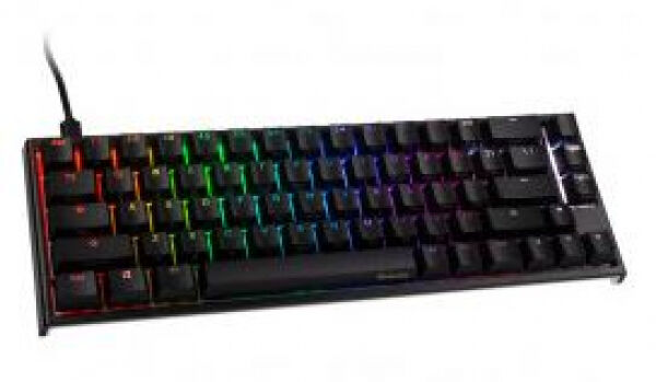 DuckyChannel Ducky ONE 2 SF Gaming Tastatur - MX-Black - RGB LED - schwarz - CH-Layout