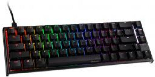 DuckyChannel Ducky ONE 2 SF Gaming Tastatur - MX-Blue - RGB LED - schwarz - CH-Layout