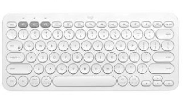 Logitech K380 - Multi-Device Bluetooth Keyboard Weiss - CH-Layout