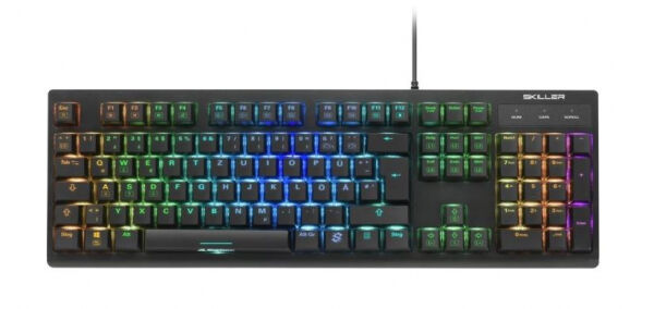 Sharkoon Skiller Mech SGK30 - Gaming-Keyboard / Kaihua/Kailh BLUE-Switches - GER-Layout