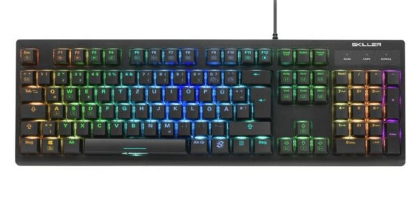Sharkoon Skiller Mech SGK30 - Gaming-Keyboard / Kaihua/?Kailh RED-Switches - GER-Layout