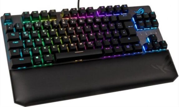 Asus ROG Strix Scope NX TKL DLX Brown - Gaming-Tastatur - GER-Layout